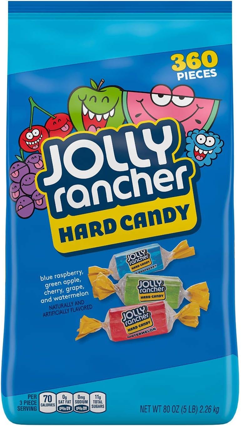 Jolly Rancher Hard Candy - 5 Pound Bag (2 Pack)