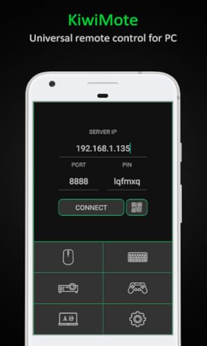 KiwiMote: WiFi Remote Keyboard and Mouse for PC
