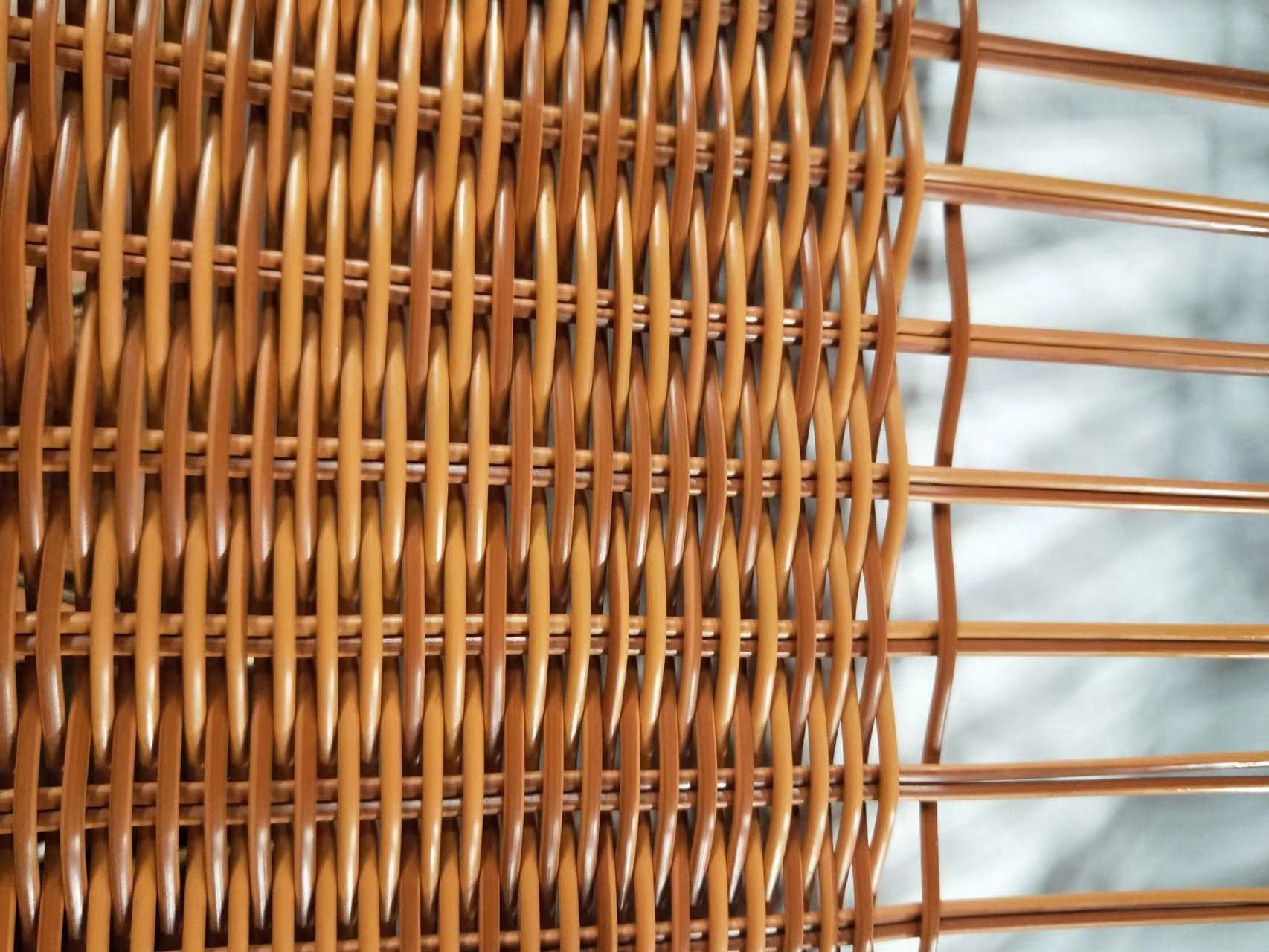 Oudini O Udini Synthetic Rattan Weaving Material, Plastic Woven Wicker Repair Kit 500G Rattan Roll Rattanniture Fixing Kit