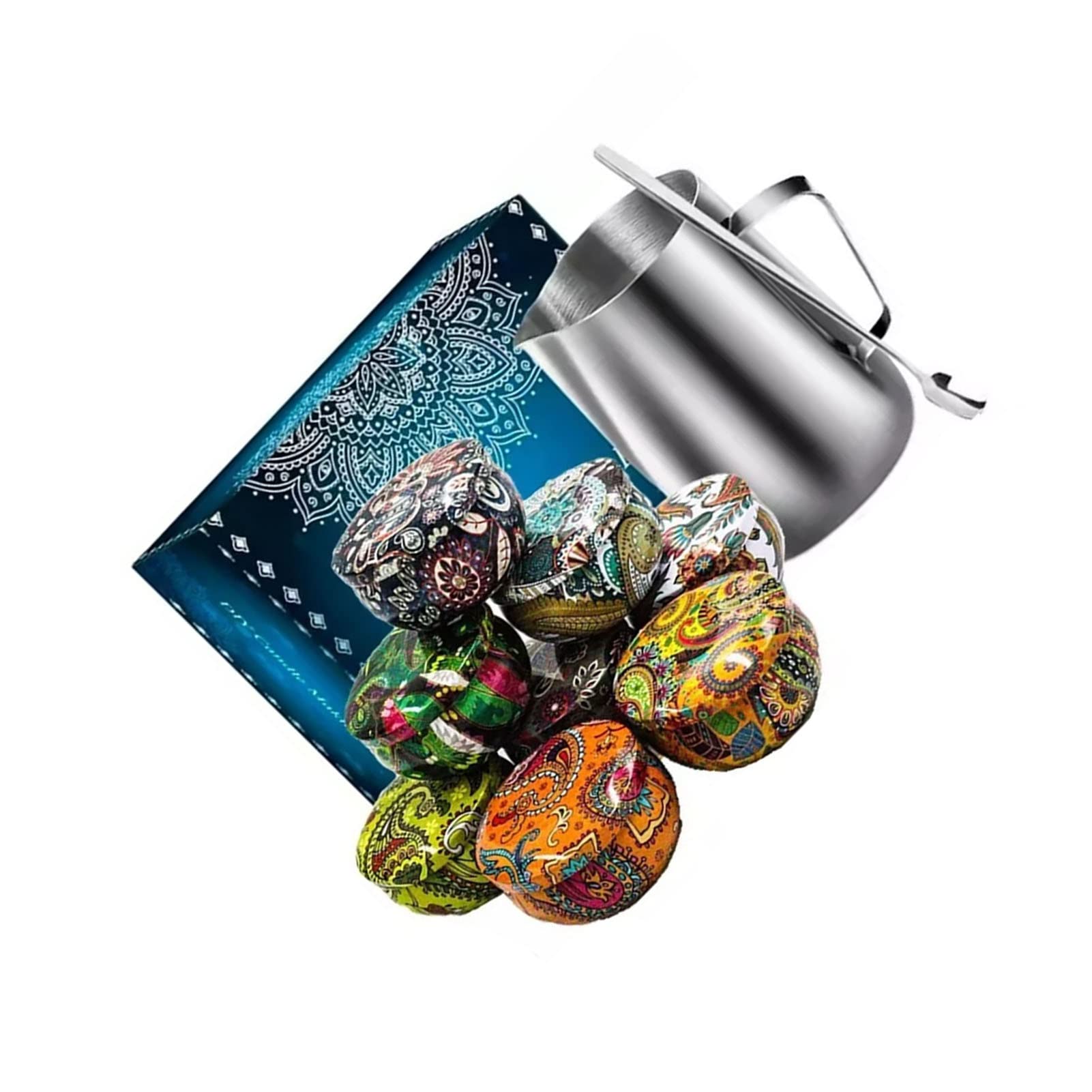 BTOSEP Kit de fabricación de velas, juego de velas perfumadas para adultos y adolescentes, material de cera de abeja, 4 unidades, 1200 g