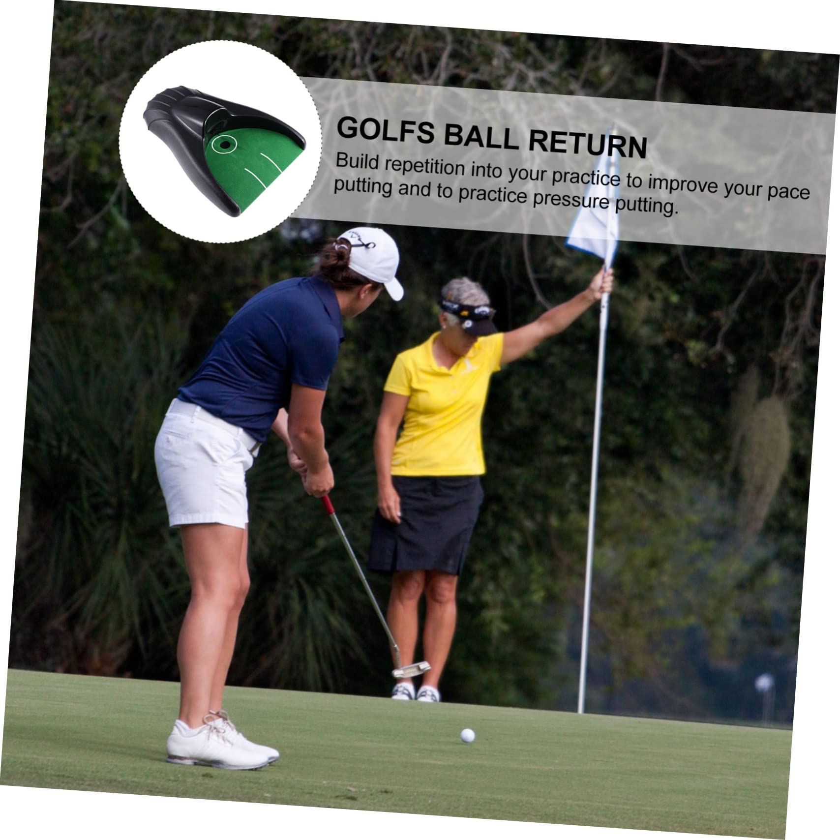 GOOHOCHY Golfs Accessories Electric Golfs Ball Returner Automatic Ball Collector