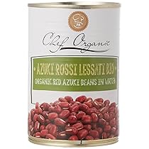Chef organic, Azuki rossi lessati bio, 400g