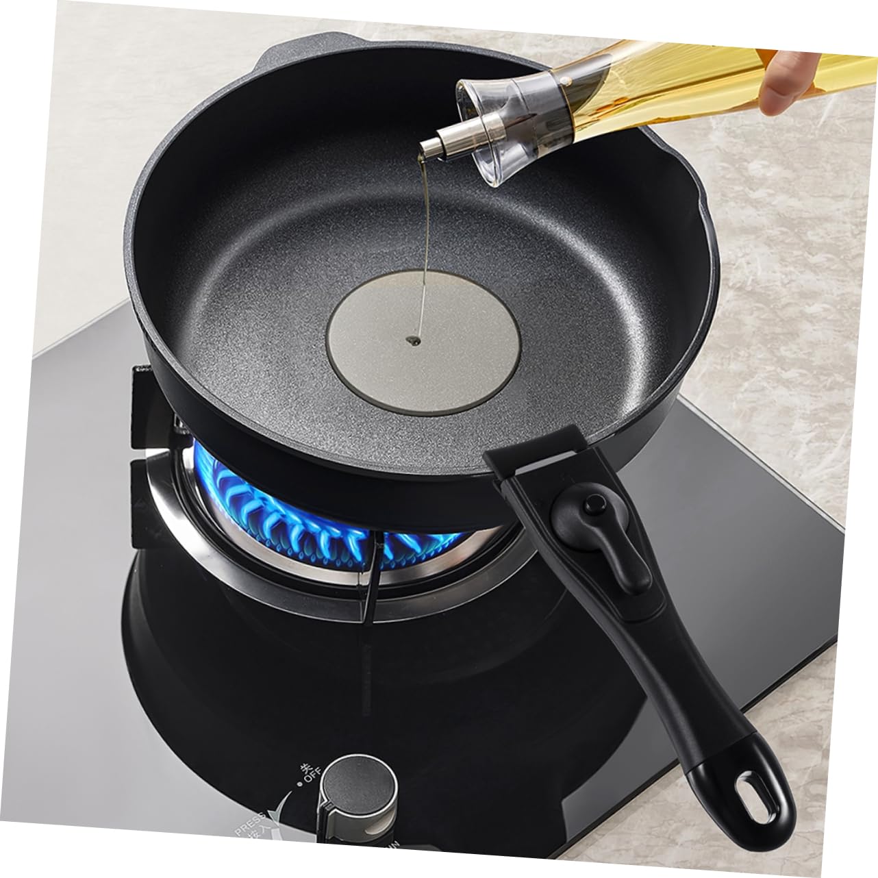 Alipis 2stücke Silikon Griff Als Hitzebeständiger Ersatzgriff Für Töpfe Und Pfannen Universalgriff Mit Selbstverriegelndem Mechanismus Für Sicheren Halt Beim Kochen