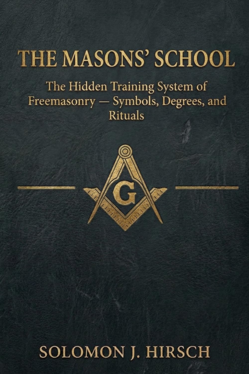 The Masons' School: The Hidden Training System of Freemasonry — Symbols, Degrees, and Rituals