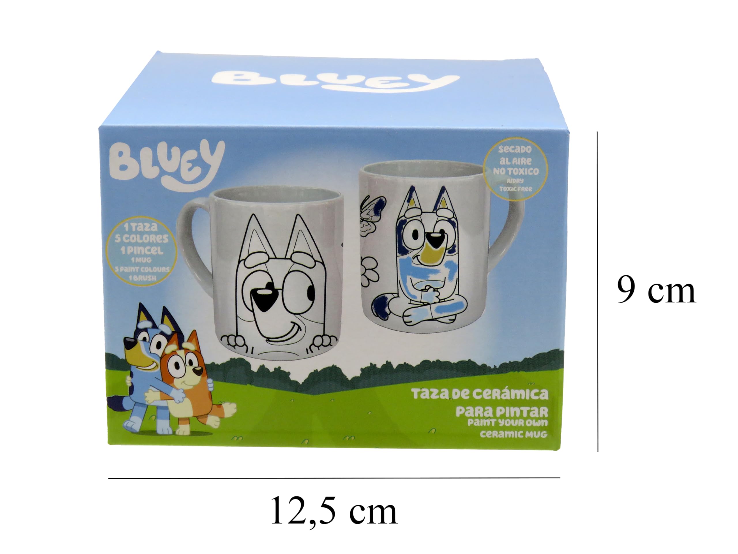 Bluey Tazza da dipingere Attività creative Multicolore