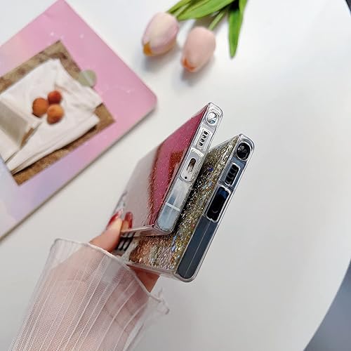 Miniatura 6 de LXXZBC Funda para Samsung Galaxy A32 5G a la moda para mujeres y niñas, diseño con purpurina brillante, delgada, bonita, brillante, elegante, suave,