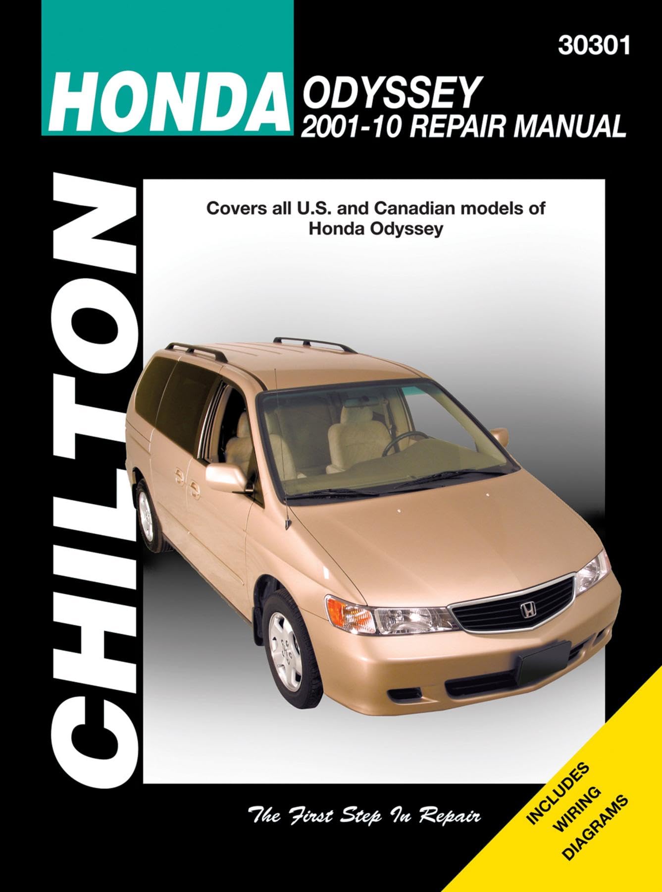 Chilton Total Car Care Honda Odyssey 2001-2010 Repair Manual (Chilton's Total Care)