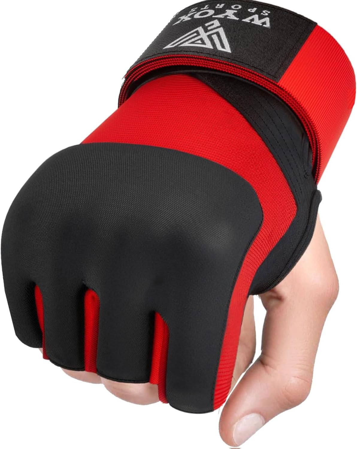 WYOX Kids Boxing Gloves & Gel Inner Wraps Bundle – Muay Thai, MMA, & Kickboxing Training Set | Junior Punching Mitts & Padded Wrist Wraps for Bag Work & Sparring