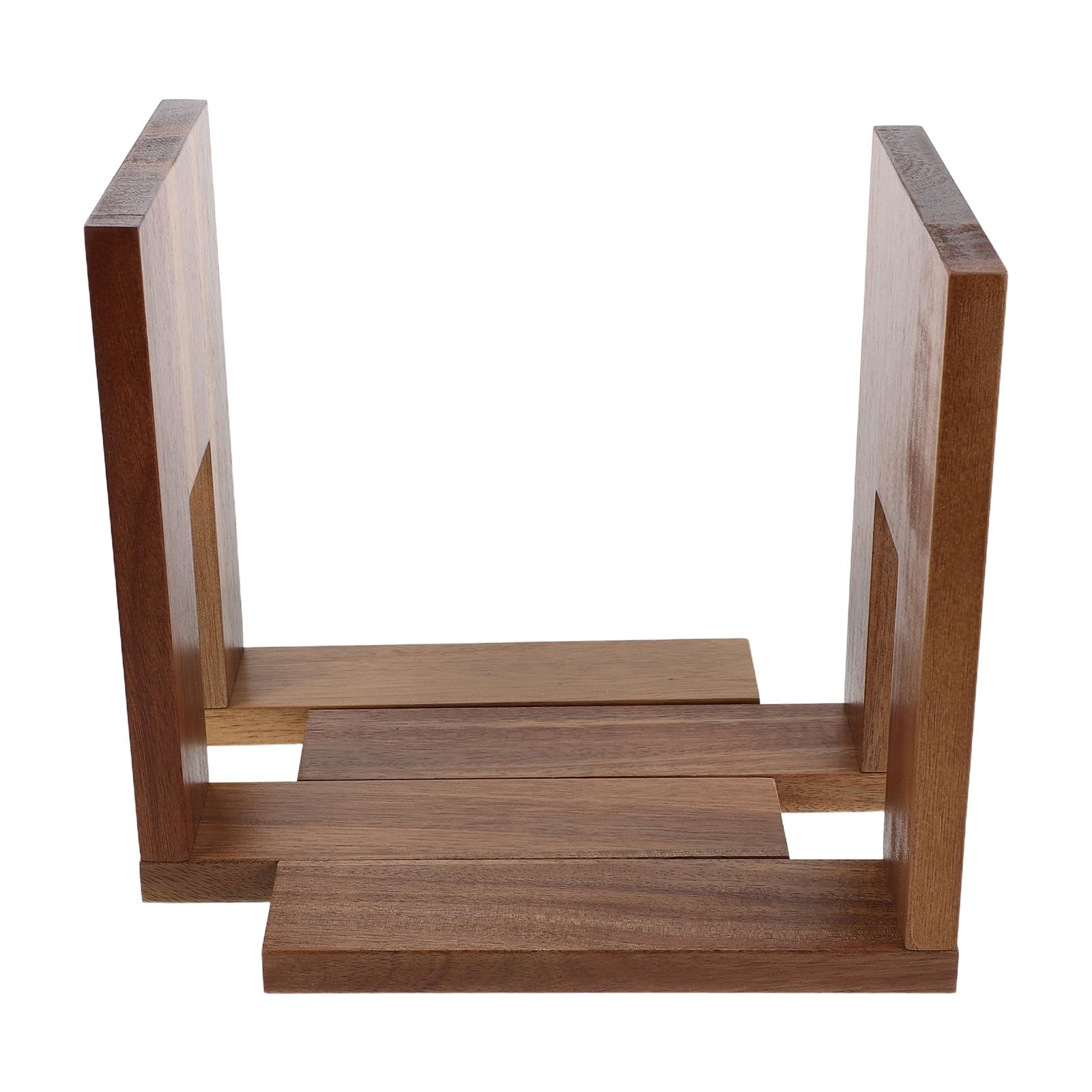 Kisangel Estante ajustable para discos de vinilo - Organizador expandible para discos de vinilo que mantiene los álbumes en posición vertical - Soporte de madera para libros y revistas en el hogar y