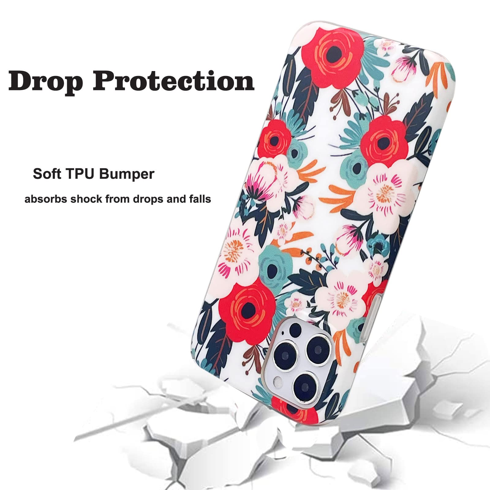 Coque Magnétique IPhone 12 - Noire/Rose - Protection Antichoc Fine Et Légère - Inclus Film Écran