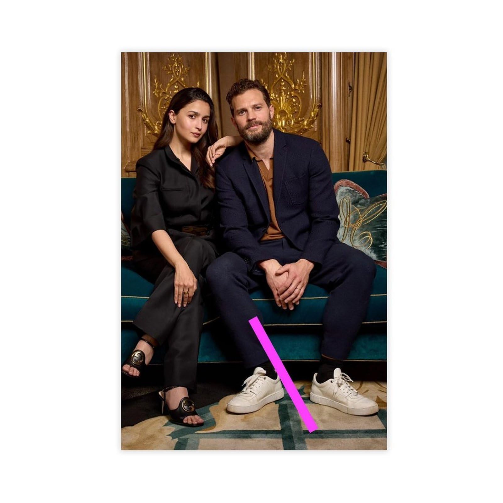 Phthdb Unframe-Style Actor Jamie Dornan Poster Canvas Poster Office Decor Gift