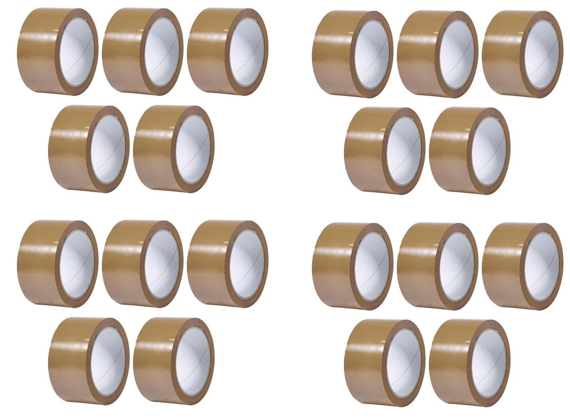 Apex Self Adhesive Brown Cello Tape - 65 Meters in Length - 48mm / 2.5" Width - 20 Rolls Per Pack - BOPP Industrial Packaging Tape for E-Commerce Box Packing, Office and Home use (B0CLLZJG9L) Amazon Price History, Amazon Price Tracker
