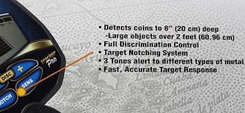 Bounty Hunter Tracker PRO Adjustable Metal Detector w/LCD Target ID