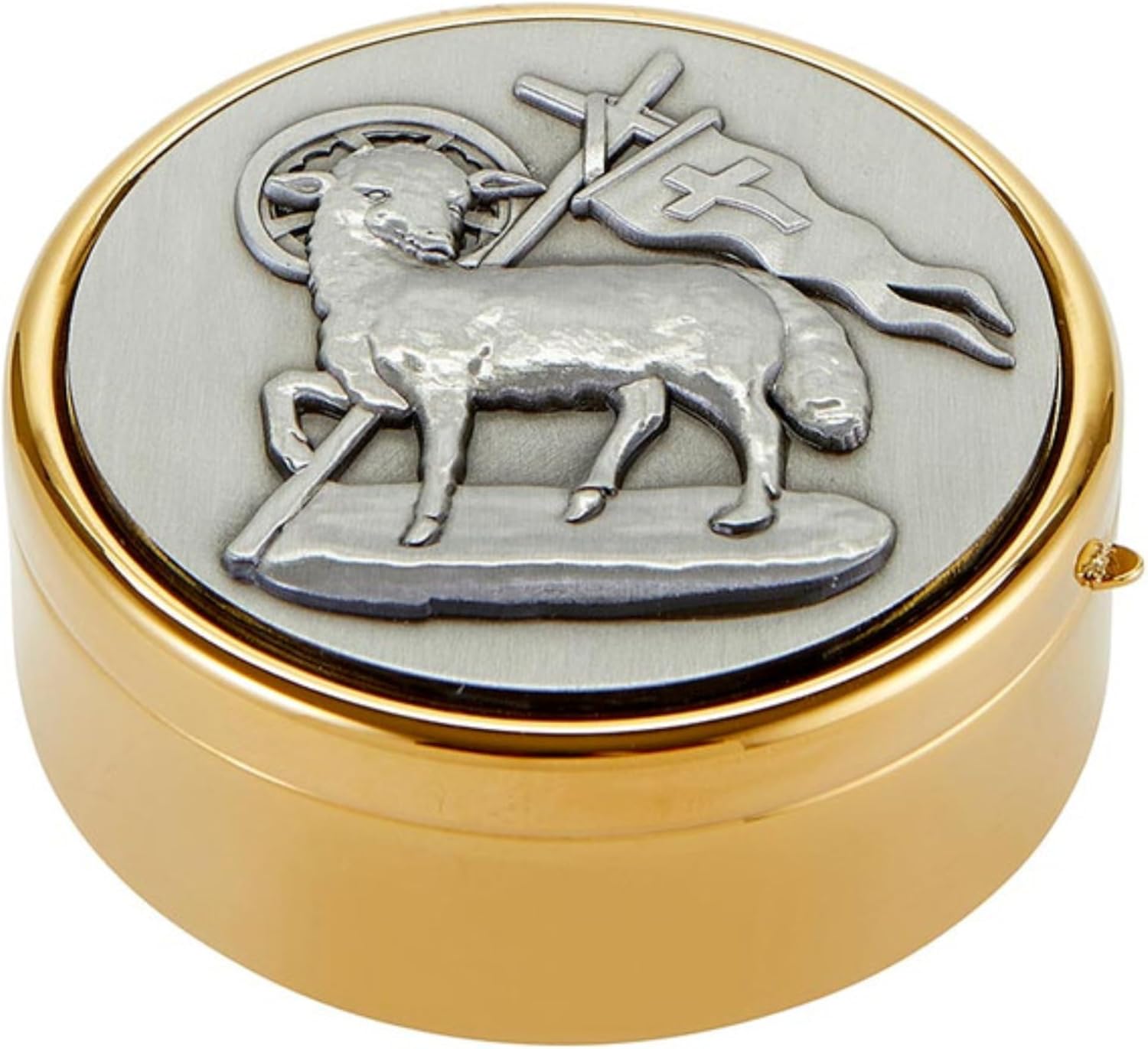 Needzo Agnus Dei Hospital PYX, Portable Communion Host