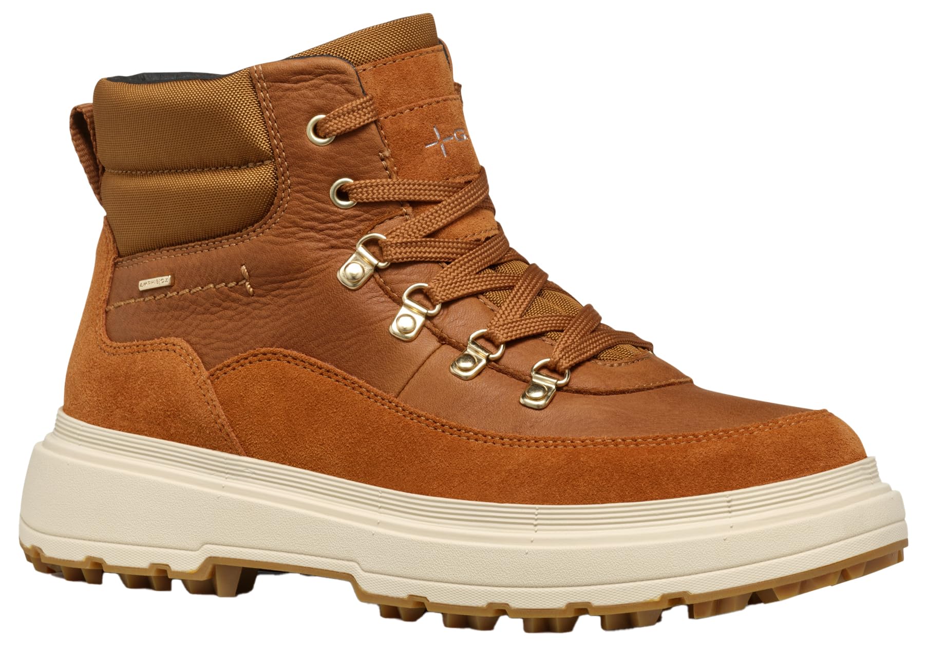 Geox Women's D Lamidie + Grip ABX Ankle Boot, Cognac, 6 UK