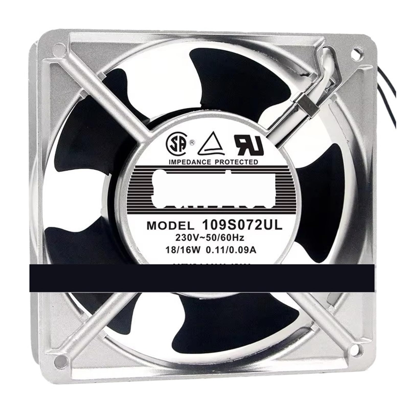 LZIKKGKI 109S072UL 230V 16/18W 120 * 120 * 38MM 12CM Cooling Fan