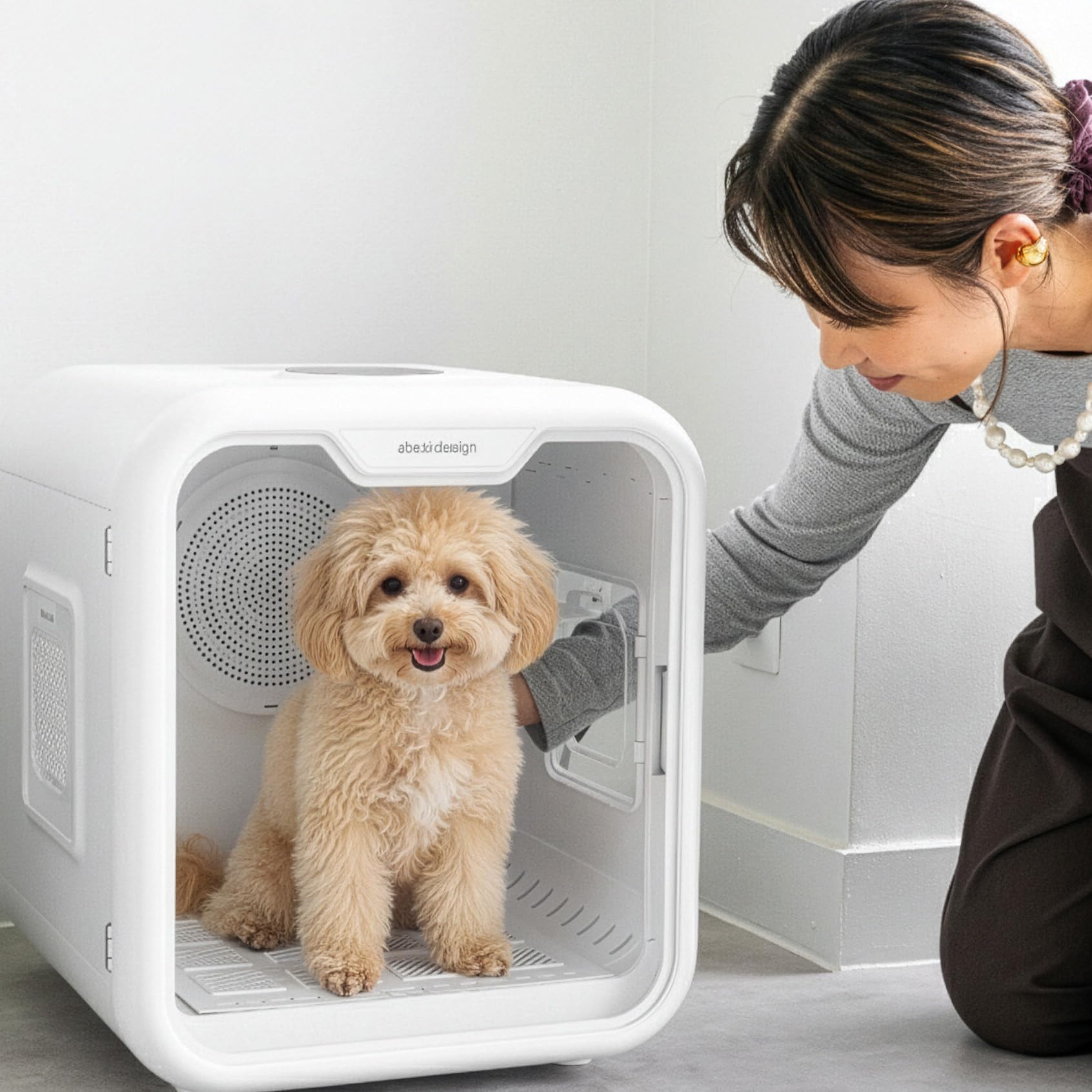 Amazon | 【皮膚科獣医師推奨】 ペットドライルーム ペットドライヤー