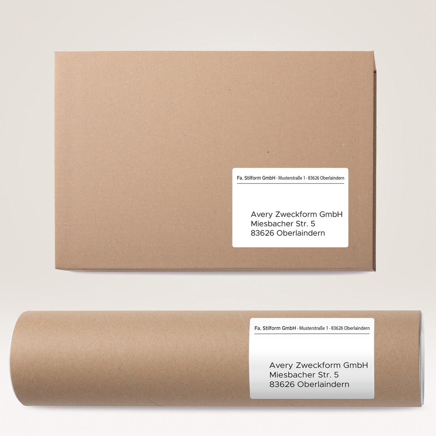 AVERY Zweckform P3461-50 - Etiquetas Universales (400 Etiquetas Adhesivas,  85 X 55 Mm En A4, Papel Mate, Etiquetas Imprimibles, Etiquetas De Mermelada  Autoadhesivas, Pegatinas Individuales), 50 Hojas, image size:1500x1500