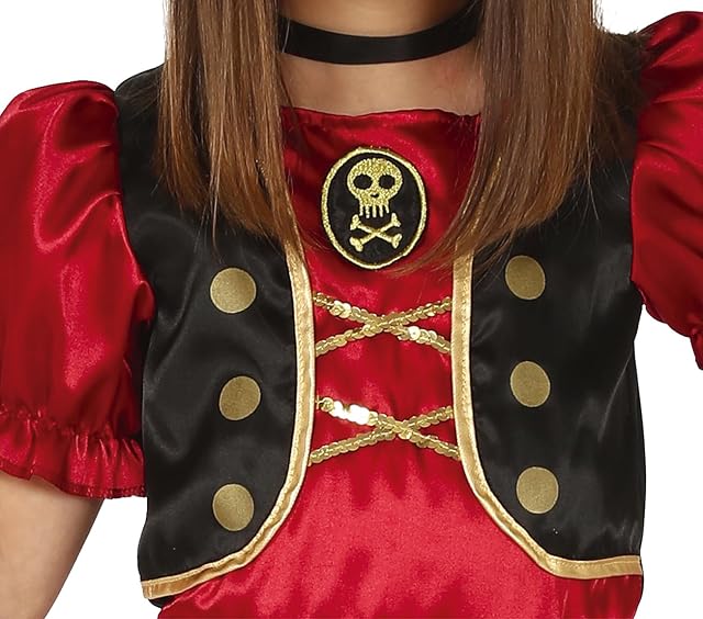 Foto 2 de 5 de FIESTAS GUIRCA - Disfraz de Pirata Infantil (5-6 Años) - Vestido para Niñas