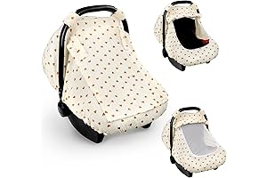 Hooyax Muslin Car Seat Cover: Cool and Cozy for Summer Rides
