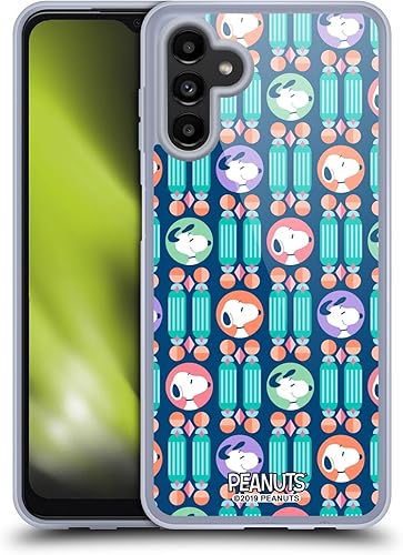 Miniatura 246 de Head Case Designs Funda de gel suave con licencia oficial de Peanuts House Snoopy Deco Dreams compatible con Samsung Galaxy S23 5G Casa,Blue