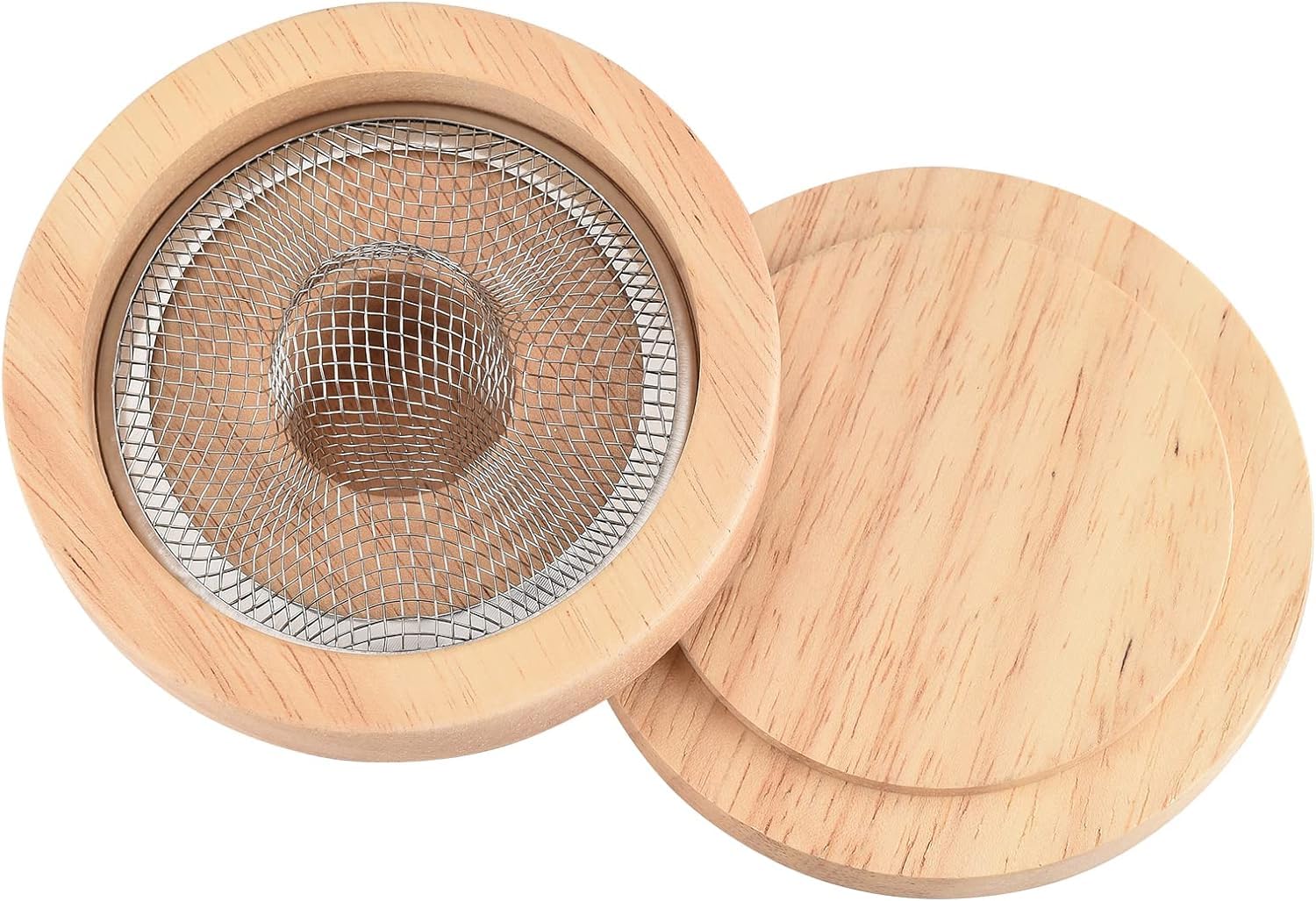 Couvercle Fumoir à Cocktail En Bois - Kit Fumaison Froid Pour Whisky, Vin, Viande