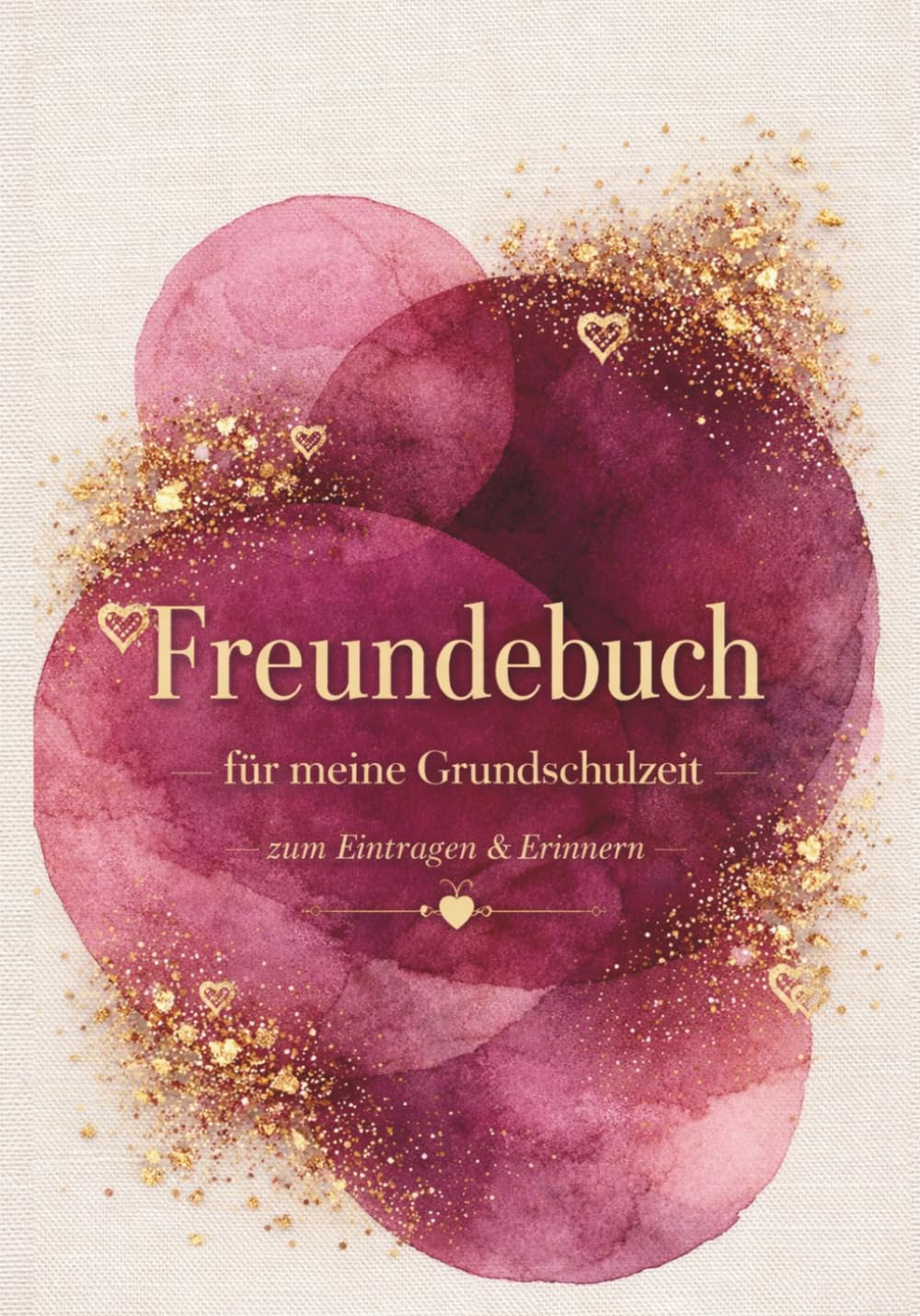 Freundebuch Grundschule Mädchen: Freundschaftsbuch Schule | Geschenkidee zur Einschulung