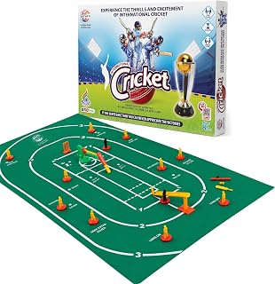 Ratna's International Cricket Floor Game Indoor Board Game for Kids Ages 7+