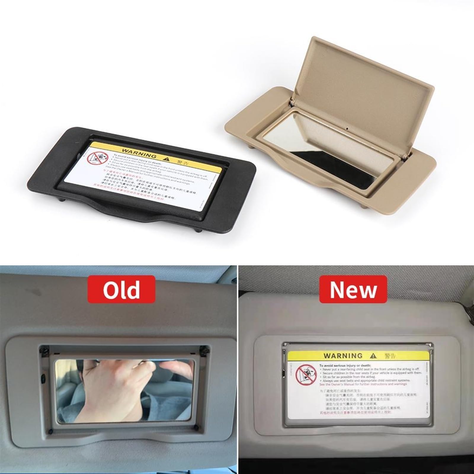 per Mercedes-Benz, for Classe C W203 Visiera parasole Ombra