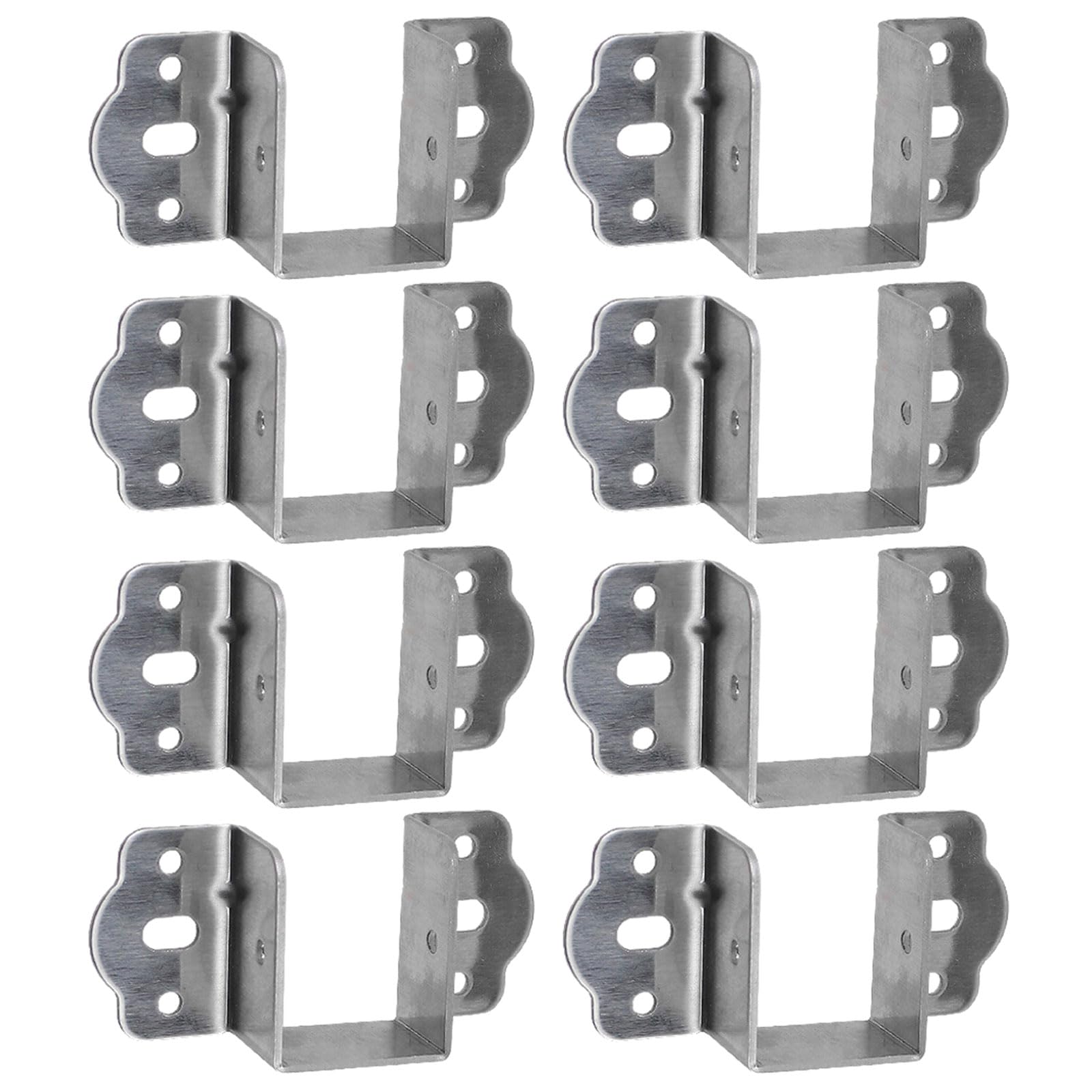 Tsophreniq Stainless Steel 35Mm Metal Bed Frame Holders Bed Frame Anchors Furniture Fixing Hardware Simple Installation For Mattress Movement Furniture Fixing Hardware