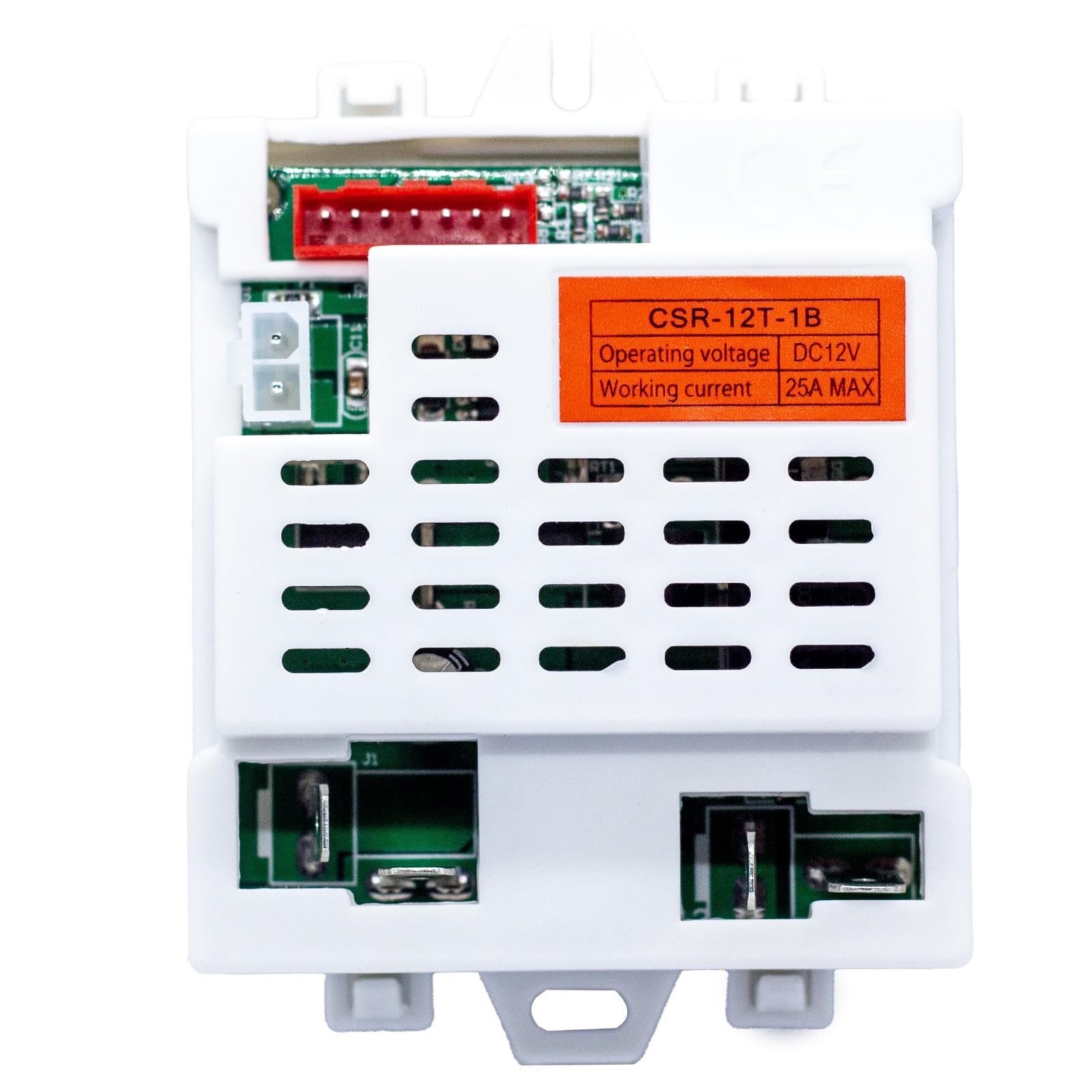 Replacement CSR-12T-1B=CSR-12T-1A 12v Control Box Receiver for Ride on car Compatible with Power Wheels Best Choice Products Jeep Parts KidsTruck Controller Control kit