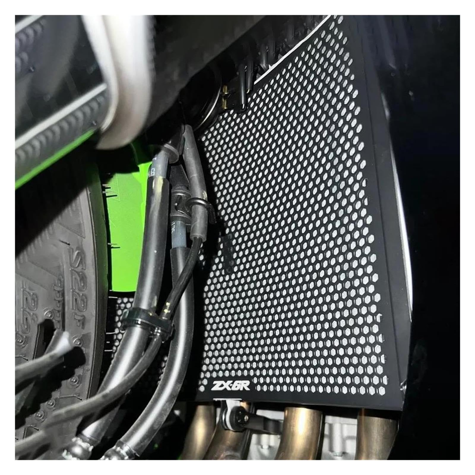 Dla Kawasaki ZX6R/ZX636 2007-2012 Osłona Chłodnicy Motocykla