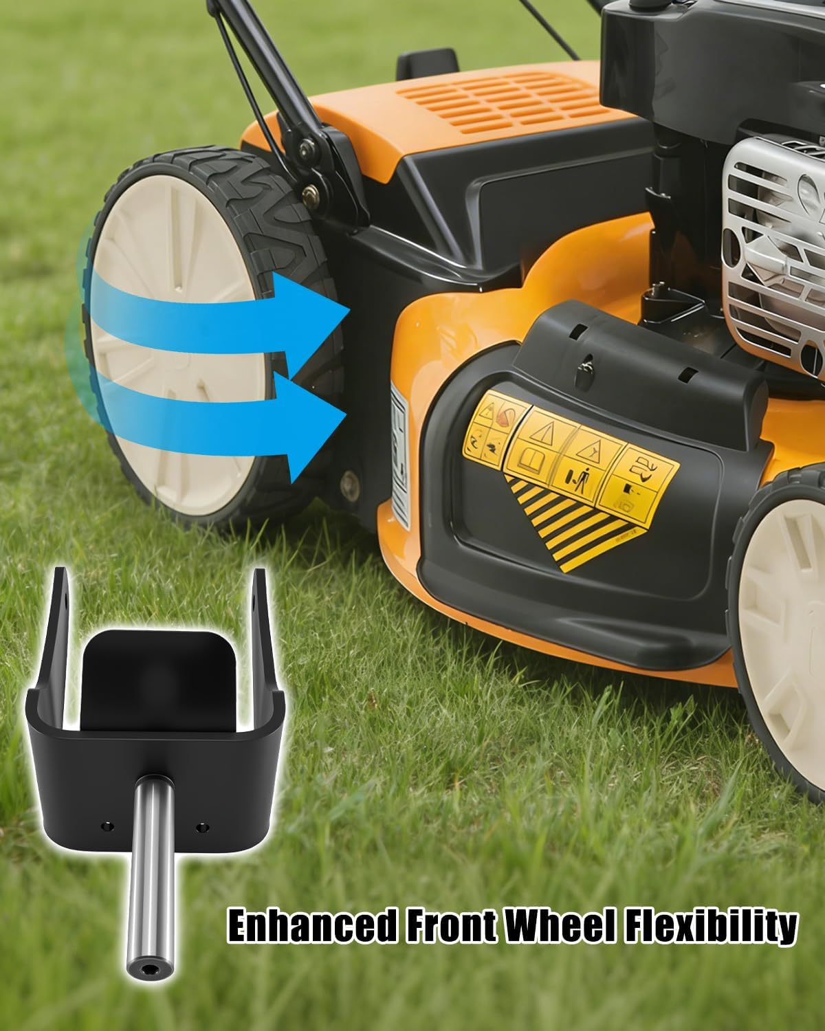 Caster Wheel Yoke Fit for CUB CADET Z-Force S48 S54 S60 SZ48 SZ54 SZ60 FAB, Replace 603-05020A-0637 603-05020-0637