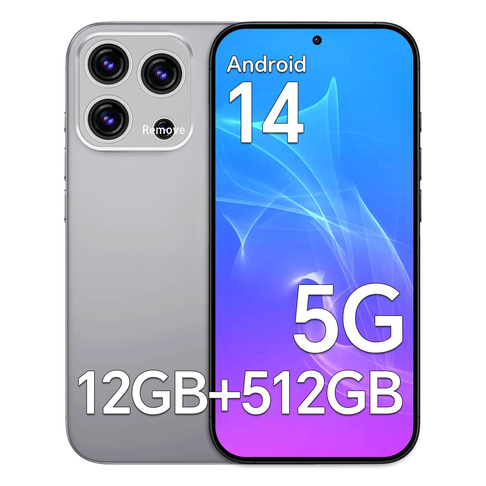 Photo 1 of xixaomiro K16PM Unlocked 5G Android Smartphone