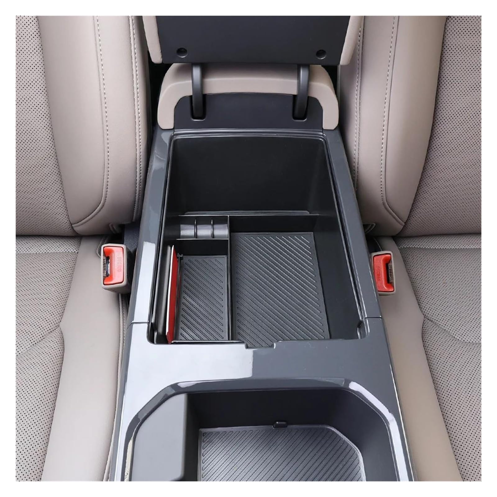 Mittelkonsole Aufbewahrungsbox Für Kia Für EV5 Auto Tuning Spezielle Zentrum Speicher Box Konsole Armlehne Organizer Wasser Tasse Doppel Schicht Organizer Ablagen(2)