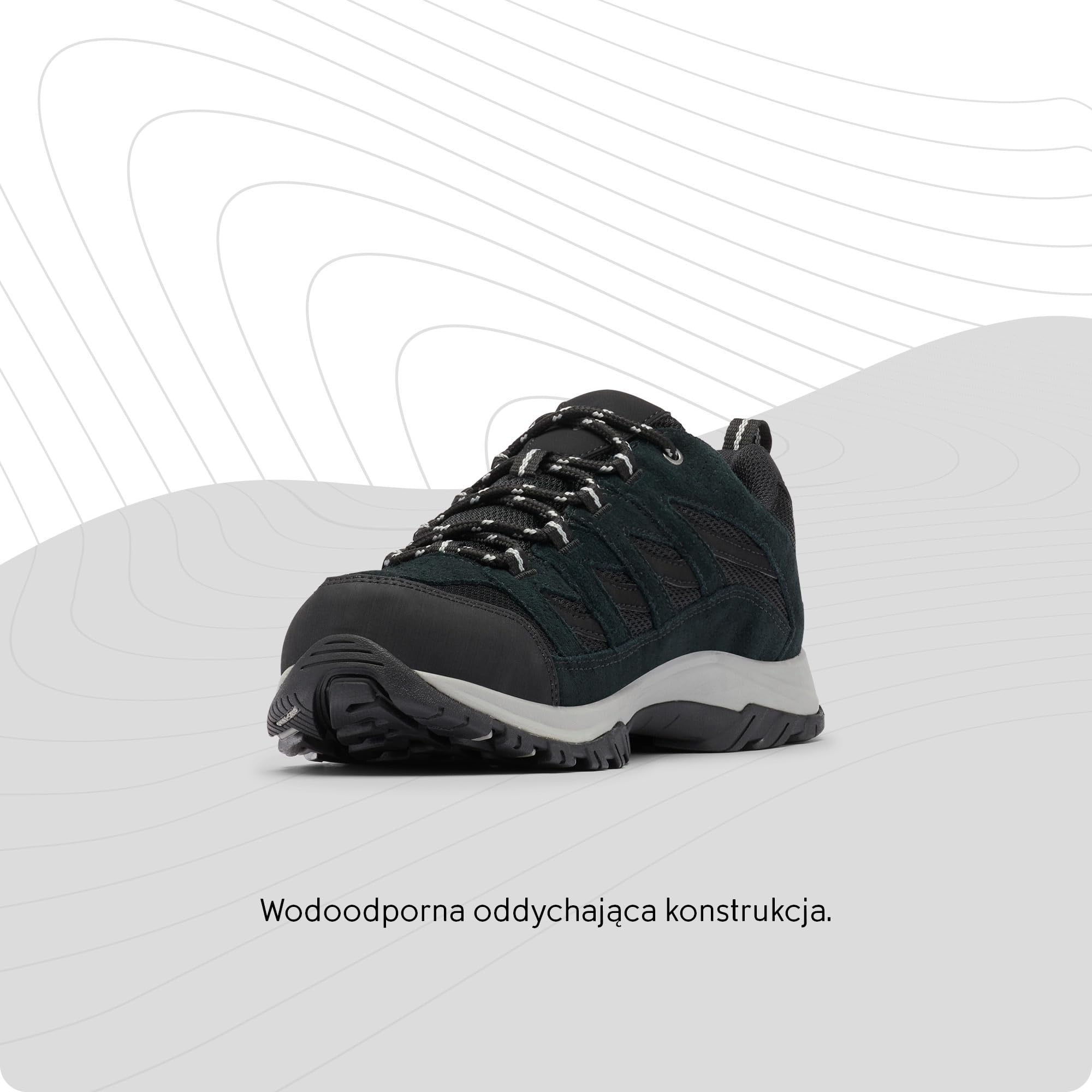 Columbia CRESTWOOD™ WATERPROOF - Obuwie turystyczne męski