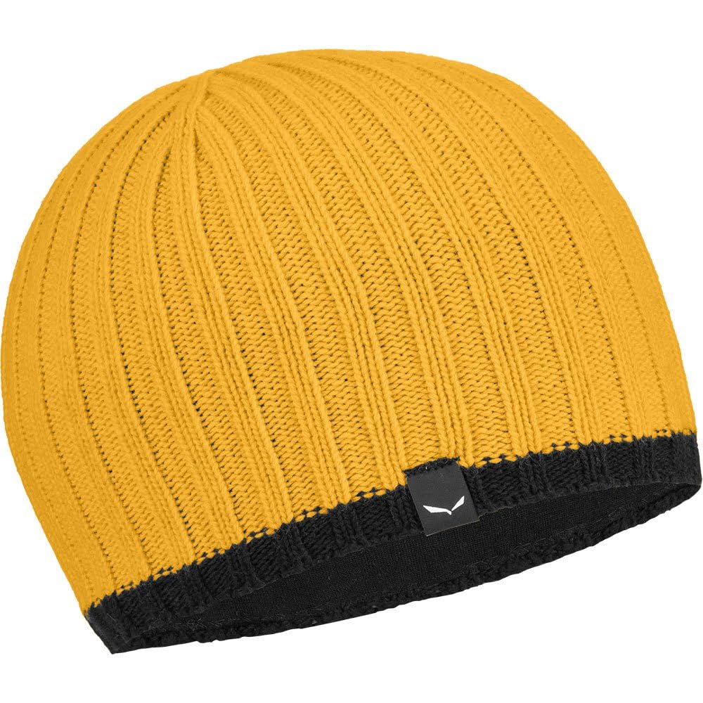 Salewa Ortles Wool Beanie , Gold, Unisex