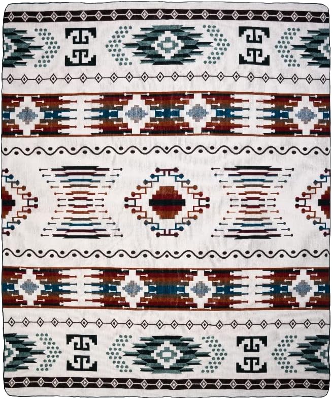 QISU Wool Blanket Throw | Large, Beautiful, Warm, Variegated, Handmade in Ecuador by Local Artisans | 94″ x 78″ | Ultra-Soft, Hypoallergenic, Breathable | Non-Itchy or Scratchy Fabric (Collard Trogon) - Image 3