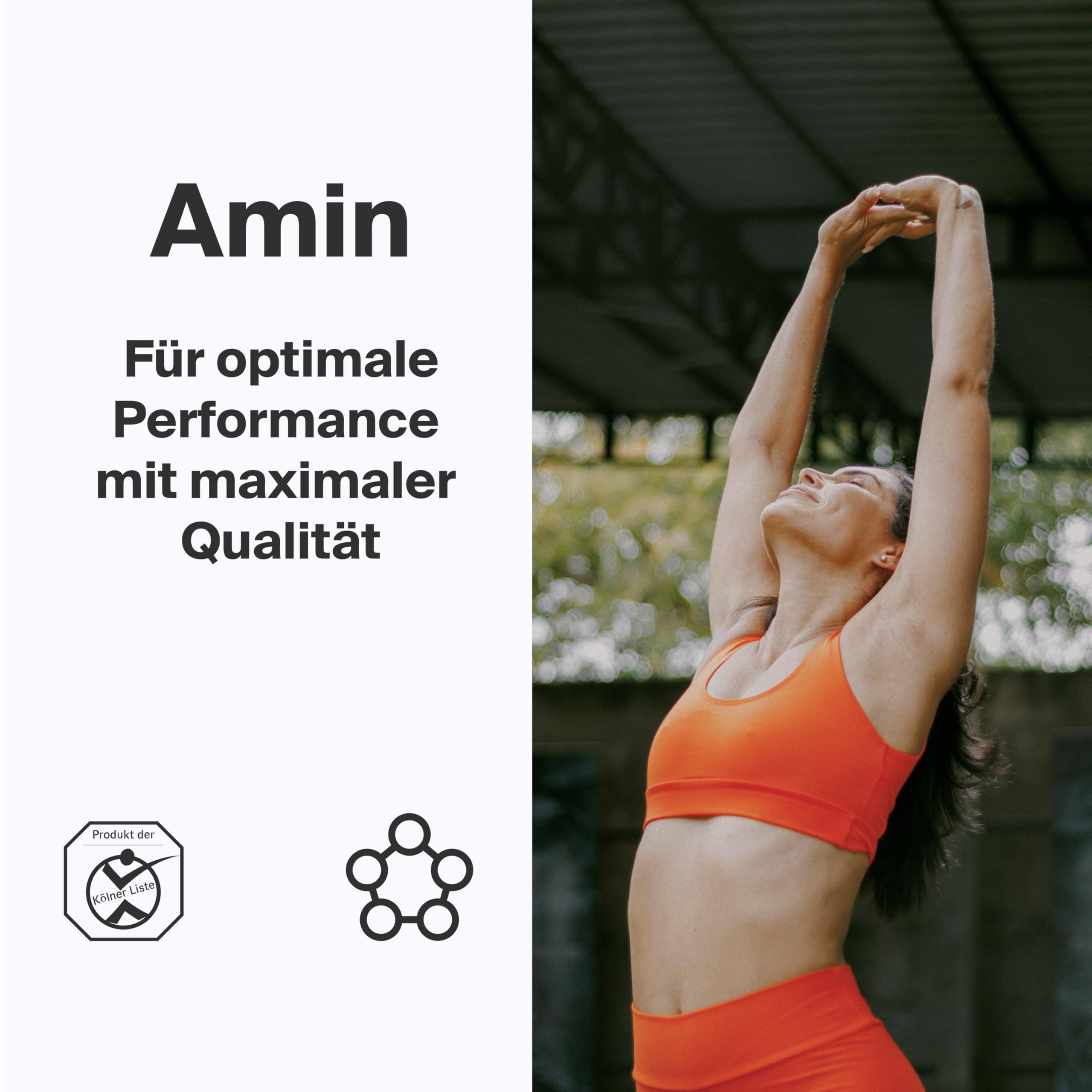 AMIN – Patentierter EVAA™ Aminosäuren-Komplex mit BCAAs & EAAs | 300g, TROPICAL | Ideal für Muskelaufbau & Regeneration | 100% Veganes Proteinpulver | <99% Reinheit, ohne Zusatzstoffe