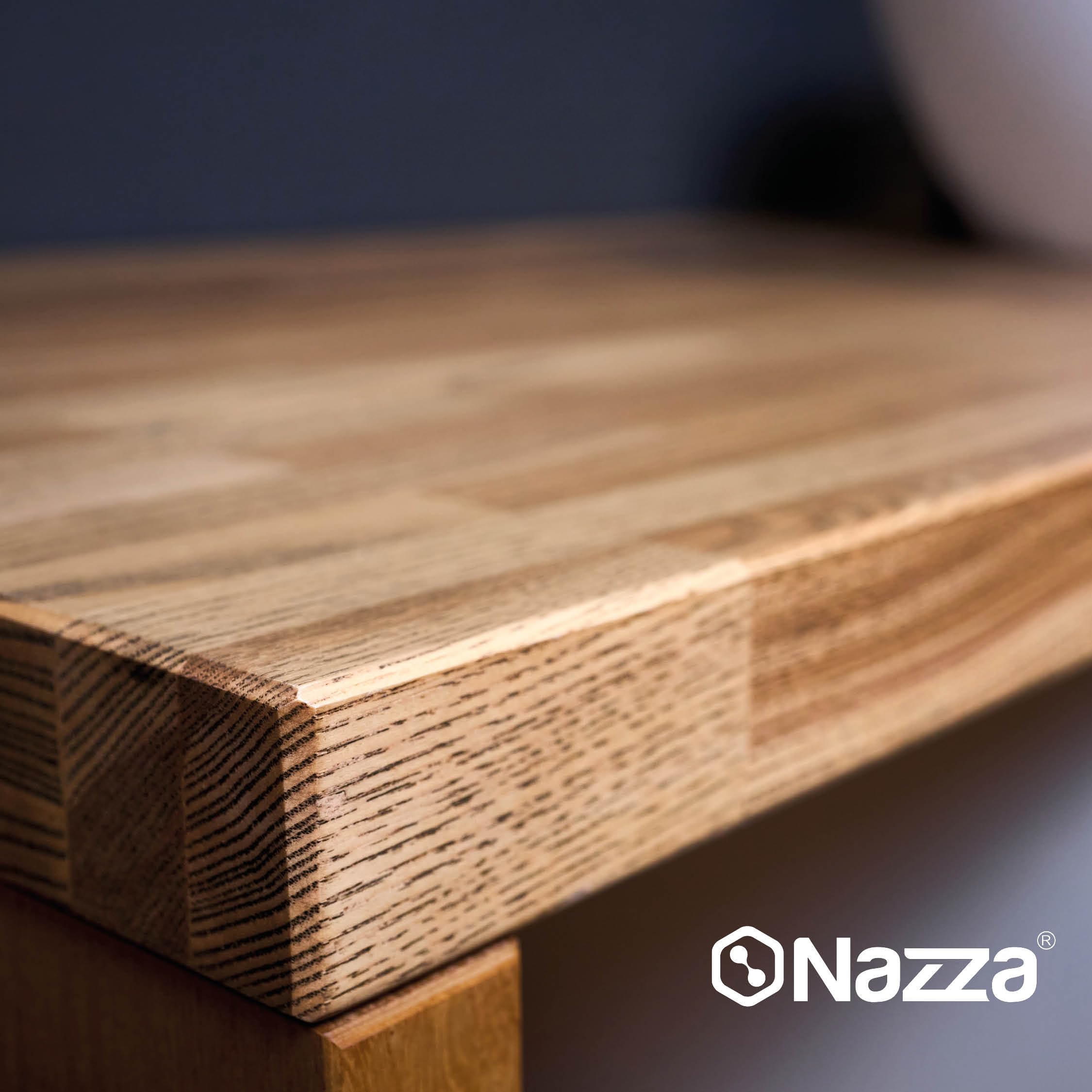 Barniz al Agua de Poliuretano para Encimeras de Cocina - NO Amarillea y NO modifica el aspecto natural de la madera - Protector Encimera Cocina - Formatos 550 Gramos