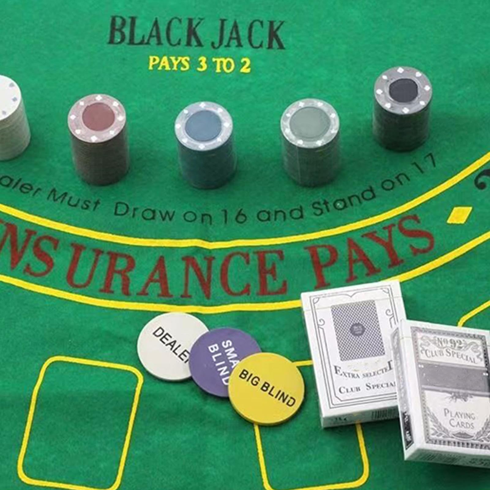 Zestaw pokerowy Akcesoria Antypoślizgowe Do Gier Karcianych | Zestaw żetonów pokerowych do gry Texas Hold'em Na Domowe Wieczory Kości Kemping Podróże Dla Dorosłych I