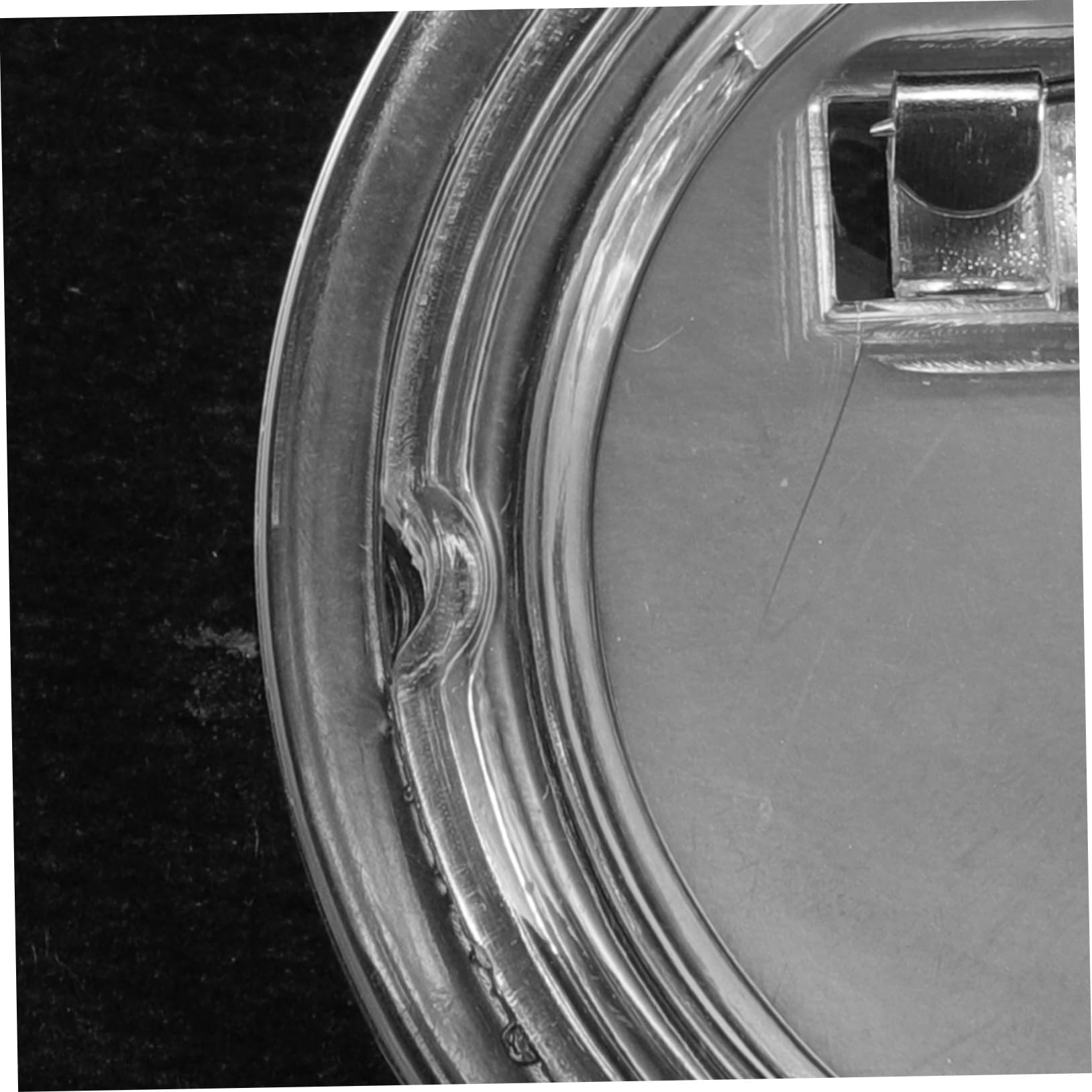 NUOBESTY 5 Sätze Acrylabzeichen Ausziehbare Ausweishalter Knöpfe Zum Gestalten Tasten Zubehörknöpfe Druckknopf Set Kleidungsknopf Knopfnadeln Leere Metallabzeichen Weiß 10 Stück * 5