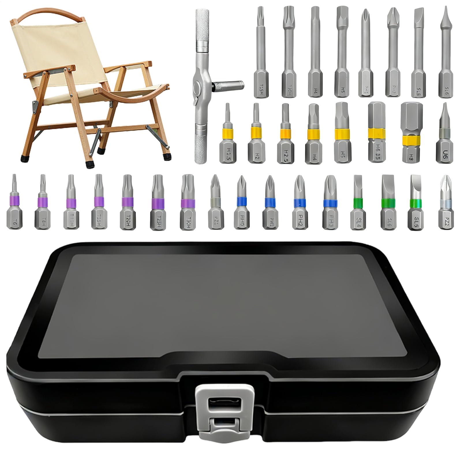 Kit d'outils de réparation pour père et mari idéal pour ajuster les lunettes