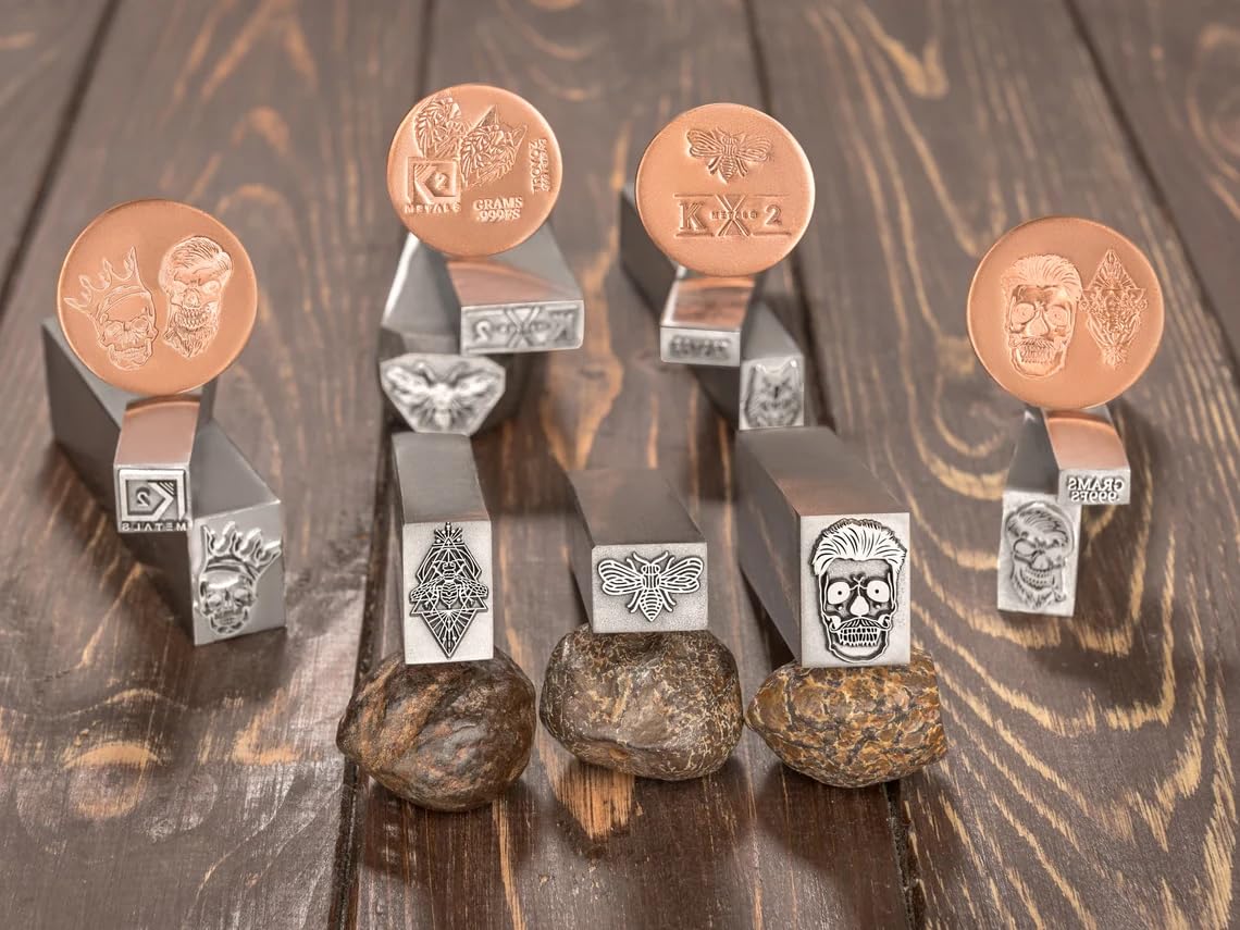 Custom Steel Hand Stamp For Jewelry Making - Personalizable Metal Punch Tool For Blacksmiths & Crafters