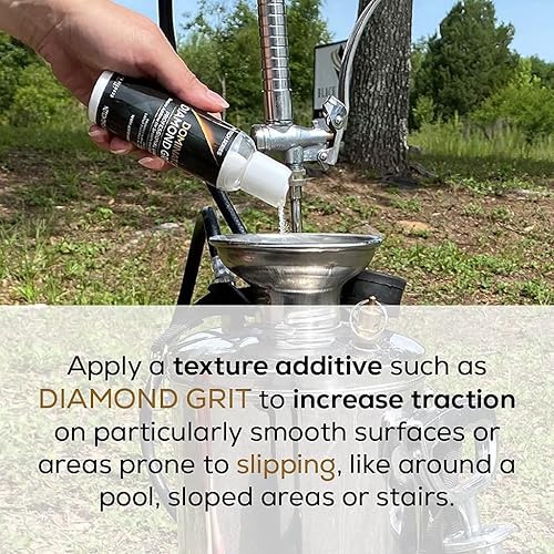 Miniatura 7 de DOMINATOR Stone+ Sellador acrílico transparente brillante de 1 galón  Sellador de piedra con acabado satinado, sellador de ladrillos de arcilla