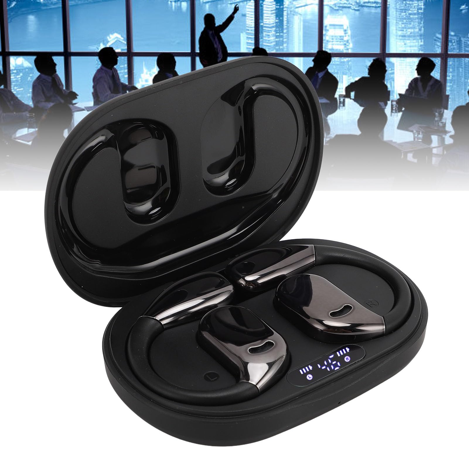 XUMIUZIY Écouteurs Bluetooth à Traduction, 144 Langues Traducteur en