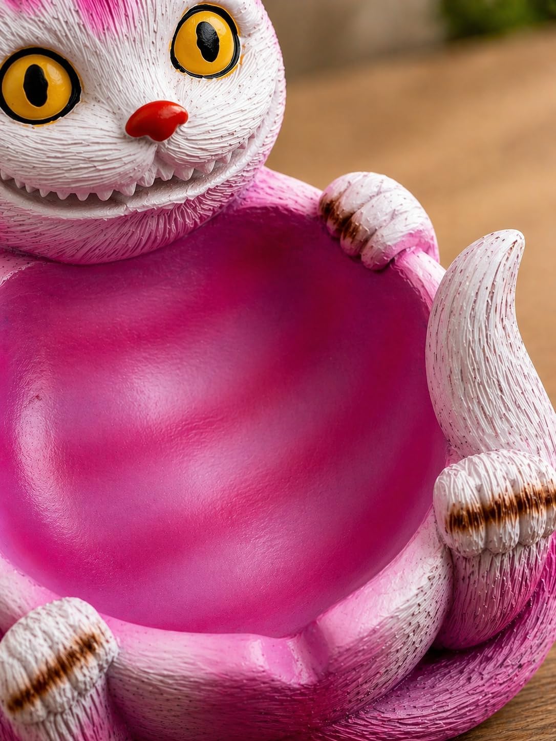 F.E.S.S. Mystic Cat 5-Inch Polyresin Ashtray for Cigars and Cigarettes image 5