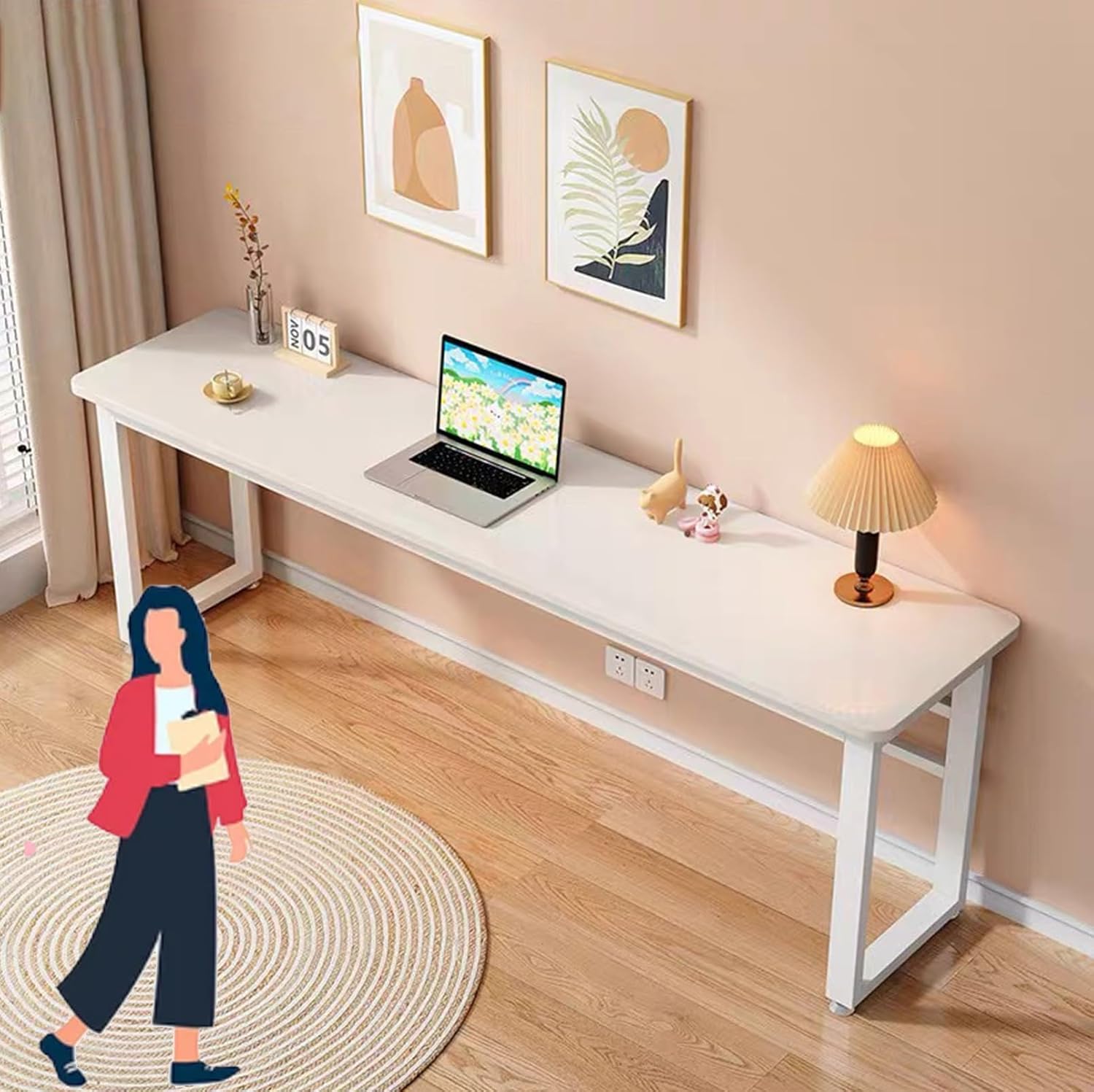 9535 カウンターテーブル ウォールナットワックス アンティーク 1920