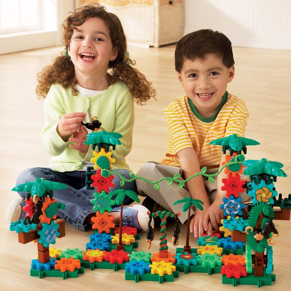 Learning Resources Monos en Movimiento Movin’ Monkeys de Gears! Gears! Gears