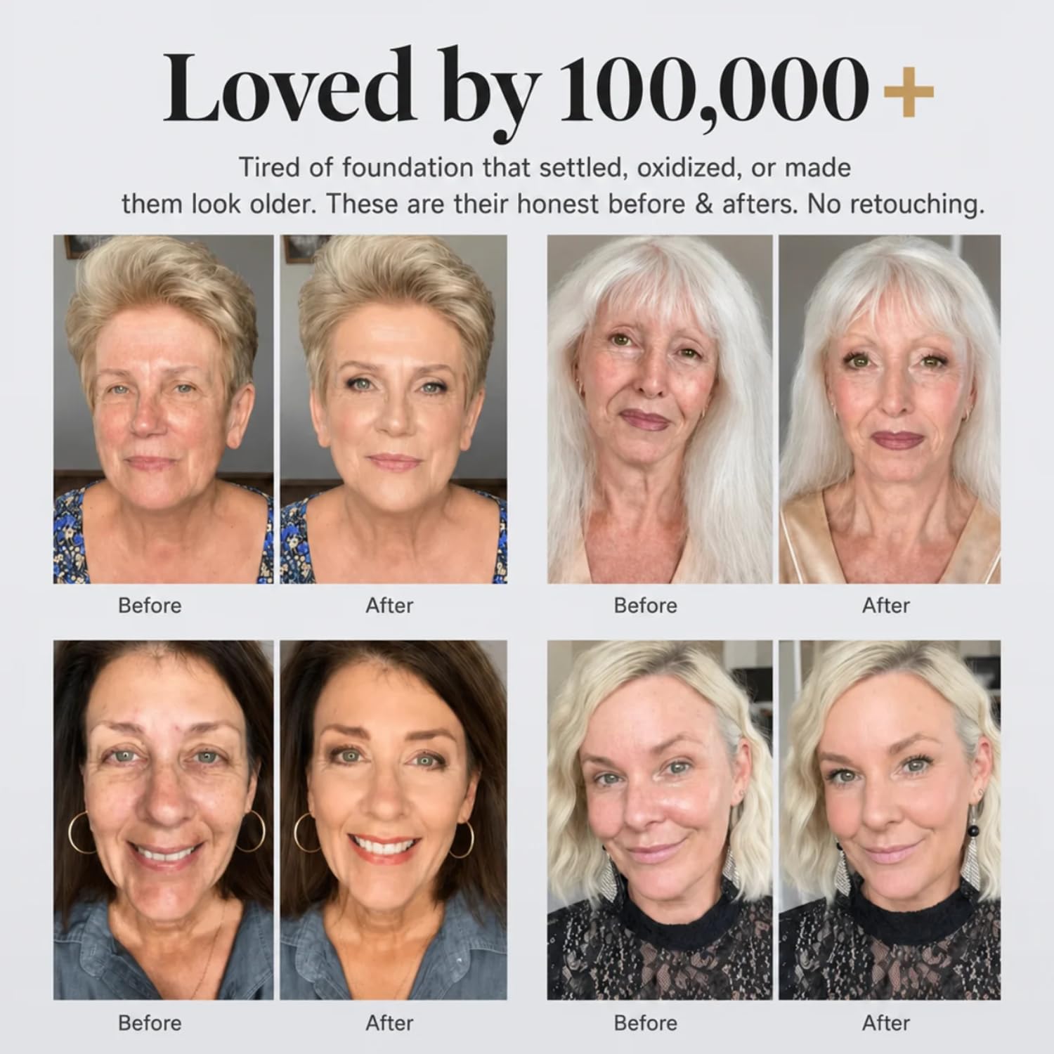 Vima Color Changing Foundation for Mature Skin, SPF 30